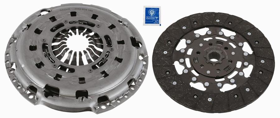 SACHS DEBRİYAJ SETİ OPEL ASTRA K 15>22 ZAFIRA C 13> MANUEL 1.6 B16DTR-DTE-DTN-DTI-DTU F40 MANUEL F40 MANUEL OEM: 55485511-55593736-95530149-664298 - SACHS 3000952080 kodlu oto yedek parça görseli