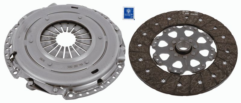SACHS DEBRIYAJ SETI RULMANSIZ MERCEDES W447 B907 B910 18 A0002500900 OEM: A0002500900 - SACHS 3000970142 kodlu oto yedek parça görseli