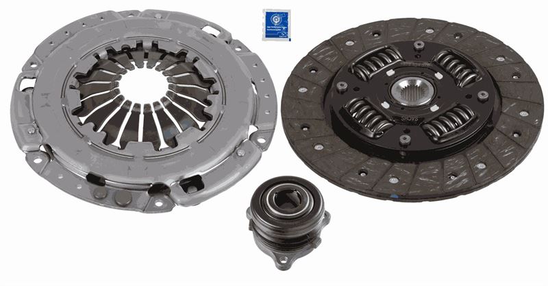SACHS DEBRİYAJ SETİ HİDROLİK RULMANI KİT-CSC İLE LACETTI-NUBIRA 1.4-1.6-1.8 16V F14D3-F16D3 2004 96349031-96408517-96286828-25198339 OEM: 96349031-96408517-96286828-25198339 - SACHS 3000990090 kodlu oto yedek parça görseli