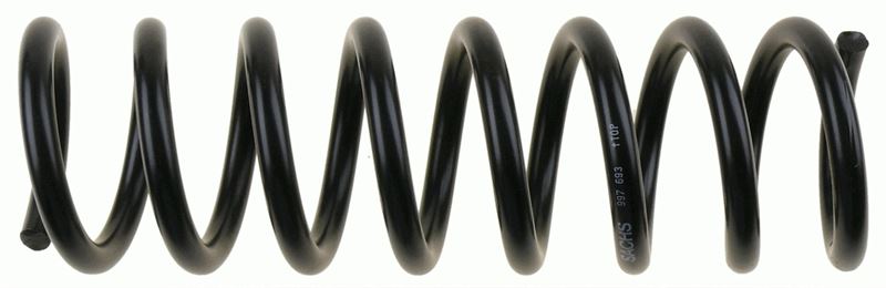 SACHS HELEZON YAY ON Classic / Elegance RENK KODU: 1 X BEYAZ MERCEDES W202 S202 C208 A208 W210 S210 OEM: A2103211204 - SACHS 997693 kodlu oto yedek parça görseli