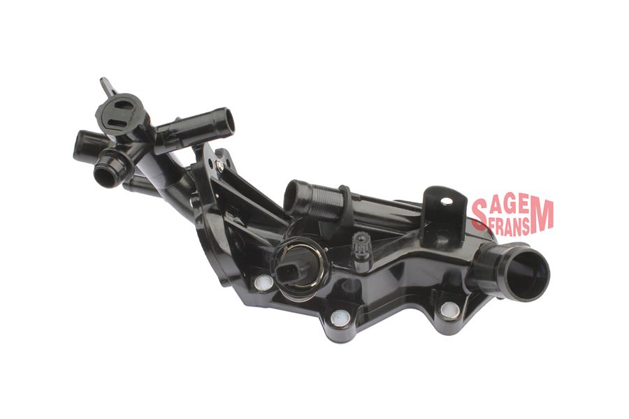 SAGEM TERMOSTAT SU ÇIKIŞ KUTUSU CLIO IV - SYMBOL 0.9 - 1.2 TCE 110608635R OEM: 110608635R - SAGEM 131196 kodlu oto yedek parça görseli