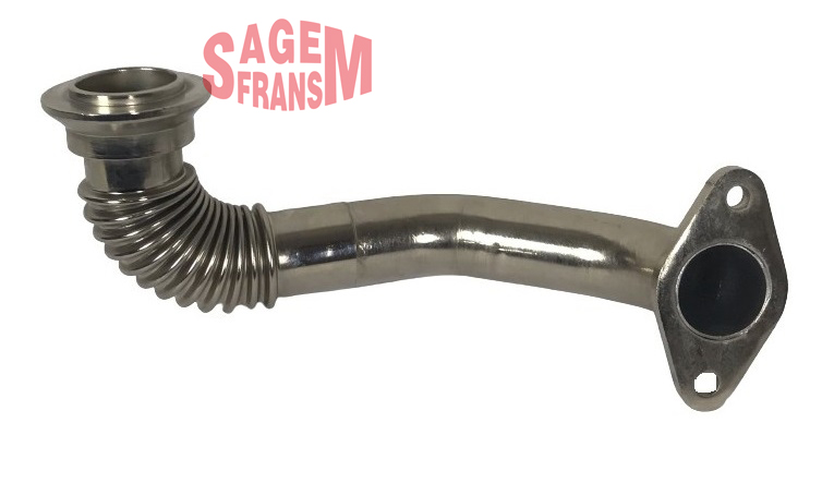 SAGEM EGR ÇIKIŞ BORUSU DOBLO-FIORINO-EGEA-PUNTO-500L OEM: 55250493 - SAGEM 131252 kodlu oto yedek parça görseli