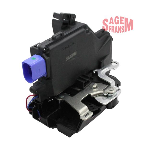 SAGEM KAPI KİLİDİ ARKA SOL GOLF VI-JETTA-CADDY-TOURAN-TOUAREG-OCTAVIA-TOLEDO-ALTEA OEM: 7L0839015A - SAGEM 171380 kodlu oto yedek parça görseli