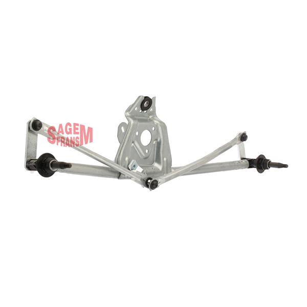 SAGEM ÖN CAM SİLECEK MEKANİZMASI KANGOO 1.9D-1.4ie 96-03 MOTORSUZ 8200122345 OEM: 8200122345 - SAGEM 255112 kodlu oto yedek parça görseli