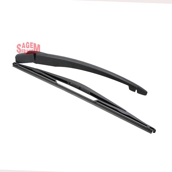 SAGEM SİLECEK KOLU SÜPÜRGELİ KOMPLE ARKA 405mm SANDERO I 08 15 OEM: 7701042368 - SAGEM 26512 kodlu oto yedek parça görseli