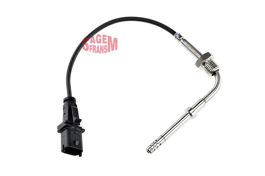 SAGEM EGZOZ GAZI SICAKLIK SENSÖRÜ FIAT BRAVO II 07 14 ALFA ROMEO GIULIETTA 10 1.6D MTJ OEM: 51825681 - SAGEM 33128 kodlu oto yedek parça görseli