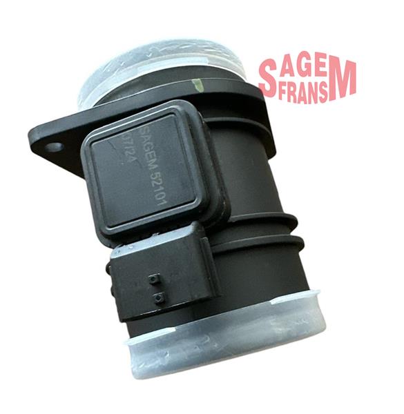 SAGEM HAVA KÜTLE ÖLÇER DEBİMETRE MEGANE II 02 08 KANGOO II 08 SC NIC II 05 08 MASTER II 06 QASHQAI 10 13 VİVARO A 06 JIMNY 05 1.5dCi 2.0dCi 2.5dCi OEM: 8200280060-1658000Q0A-93856812 - SAGEM 52101 kodlu oto yedek parça görseli