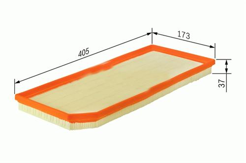 SARDES HAVA FİLTRESİ GOLF V 04 JETTA III 05 PASSAT 05 A3 04 ALTEA 06-09 2.0TFSI-2.0FSI AXX-BPY-BWA 06F133843A OEM: 06F133843A - SARDES SA2371 kodlu oto yedek parça görseli