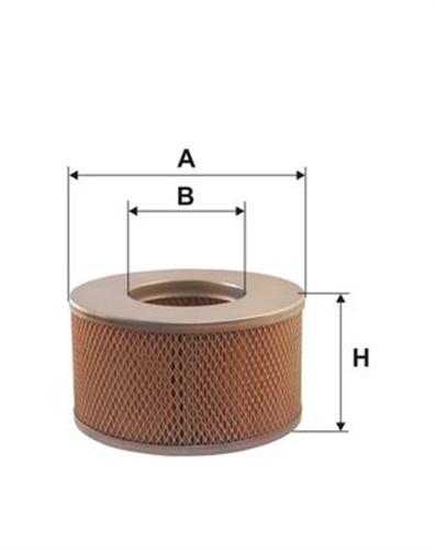 SARDES HAVA FİLTRESİ TOYOTA H-LUX 95-98 C 22013-AM 352/2-LX 1641 1780154150 OEM: 1780154150 - SARDES SA2435 kodlu oto yedek parça görseli