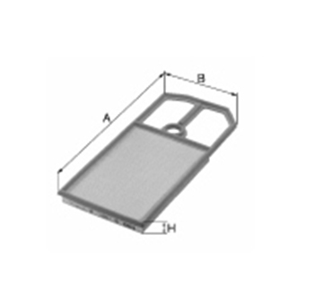 SARDES HAVA FİLTRESİ P407 1.8-1.8 16V-2.0-2.0 16V-2.2 04- - C6 3.0 V6 05- - C5 1.8-2.0-3.0 16V SÜNGERLİ 1444.CV-1444.CX-1444.EZ-1444.FN OEM: 1444.CV-1444.CX-1444.EZ-1444.FN - SARDES SA438S kodlu oto yedek parça görseli