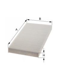 SARDES POLEN FİLTRESİ HYUNDAI ACCENT ERA 06- / BAYON 21- / ELANTRA 11-15 / İ20 15- / İ30 11- / KIA CEED 12- / CERATO 14- / XCEED 20- OEM: 971331E000-971331E100-971332H000 - SARDES SC3125 kodlu oto yedek parça görseli