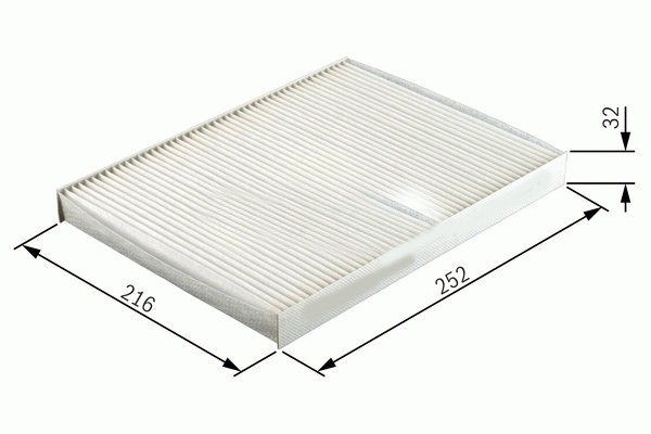 SARDES POLEN FILTRESI MERCEDES G-CLASS W461 W463 . AUDI A2 . SEAT CORDOBA IBIZA . SKODA FABIA . VW POLO A4638300018-6Q0820367 OEM: A4638300018-6Q0820367 - SARDES SC511 kodlu oto yedek parça görseli