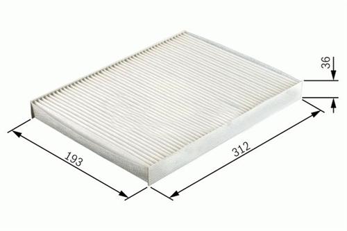 SARDES POLEN FİLTRESİ A6 CU3192 4A0819439A OEM: 4A0819439A - SARDES SC522 kodlu oto yedek parça görseli