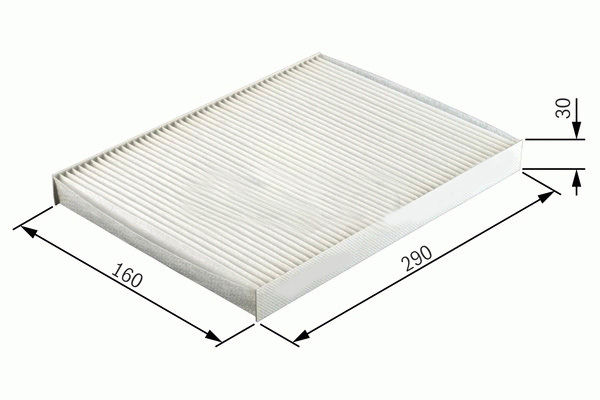 SARDES POLEN FİLTRESİ BRAVA 95 BRAVO-MAREA 96 LYBRA 99 156 00-06 DAILY III DEBRA 96-99 DELTA II 60815647-46442422-60653641 OEM: 60815647-46442422-60653641 - SARDES SC536 kodlu oto yedek parça görseli