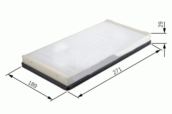 SARDES POLEN FİLTRESİ P405-P309 CU2861 6447.93 OEM: 6447.93 - SARDES SC571 kodlu oto yedek parça görseli