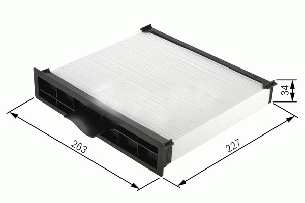 SARDES POLEN FİLTRESİ HYUNDAI MATRİX 1.5 CRDİ VGT 110HP 03-08 971332D000-9999Z07015 OEM: 971332D000-9999Z07015 - SARDES SC640 kodlu oto yedek parça görseli