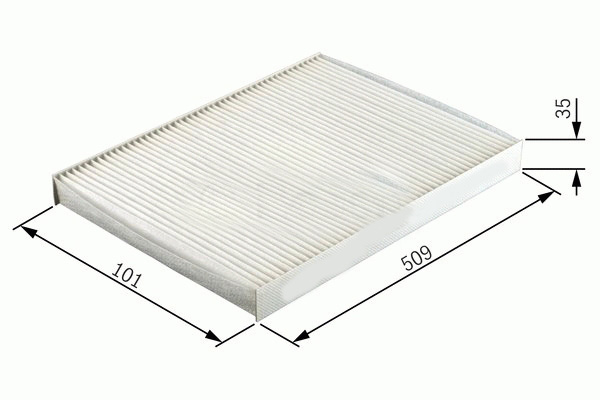 SARDES POLEN FİLTRESİ MONDEO III 11/00 07 JAGUAR XTYPE 01-09 KARBONSUZ CU5141 ME1S7H16N619AC-1119613-C2S16860 OEM: ME1S7H16N619AC-1119613-C2S16860 - SARDES SC668 kodlu oto yedek parça görseli