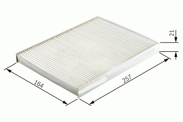 SARDES POLEN FİLTRESİ ALBEA 1.2-1.3JTD-1.4-1.5-16V-1.7JTD PALIO 1.2-1.4-1.5 16V-1.7D-1.9JTD 96 OEM: 7082301-7082928-71771732 - SARDES SC687 kodlu oto yedek parça görseli