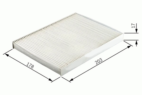 SARDES POLEN FİLTRESİ PANDA II 1.1-1.2-1.3 JTD 03 KA II 08 500C 1.3D 09 CU2026 46723321-77366065 OEM: 46723321-77366065 - SARDES SC697 kodlu oto yedek parça görseli