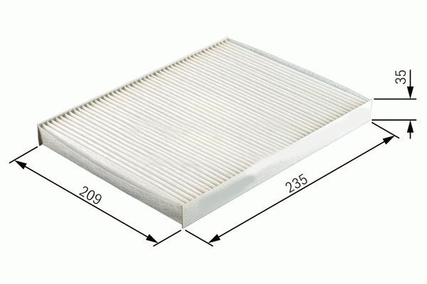 SARDES POLEN FİLTRESİ KARBONSUZ FOCUS II 1.6TDCİ 1.8 2.0 TDCİ 2004-201212 VOLVO S40 C70 V50 C30 04-12 4M5J19G244AA-30780376-8687389 OEM: 4M5J19G244AA-30780376-8687389 - SARDES SC813 kodlu oto yedek parça görseli