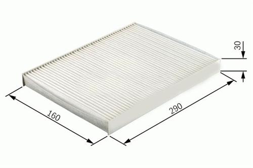 SARDES POLEN FİLTRESİ BRAVA 95 BRAVO-MAREA 96 LYBRA 99 156 00-06 DAILY III DEBRA 96-99 DELTA II KARBONL 60815647-46442422-60653641 OEM: 60815647-46442422-60653641 - SARDES SCA536 kodlu oto yedek parça görseli