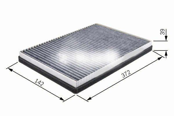 SARDES POLEN FİLTRESİ RENAULT ESPACE IV 02 OTOMATİK KLİMALI CUK3840 7701056390 OEM: 7701056390 - SARDES SCA689 kodlu oto yedek parça görseli