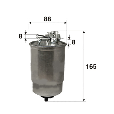 SARDES YAKIT FİLTRESİ CADDY II-POLO-CORDOBA-IBIZA III 1.9 SDI-TDI x 6K0127401G OEM: 6K0127401G - SARDES SF137 kodlu oto yedek parça görseli