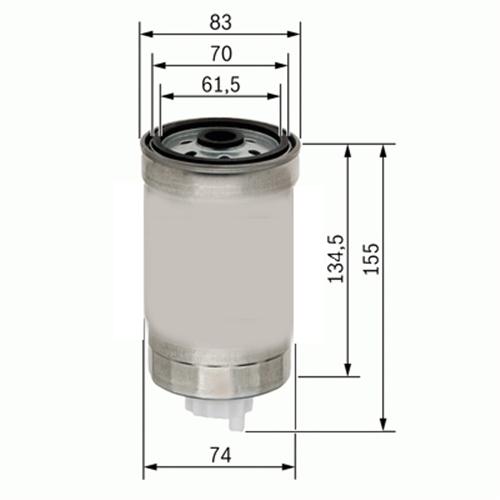 SARDES YAKIT FİLTRESİ DUCATO 1.9D-1.9TD-2.4D-2.4TD-2.5D 82-02 - PUNTO 1.7D-1.7TD 94-00 - TRANSIT 2.4D x 1909142-4753103-9941058-1906.C6 OEM: 1909142-4753103-9941058-1906.C6 - SARDES SF138 kodlu oto yedek parça görseli