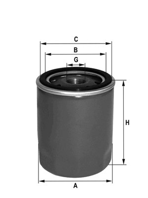 SARDES YAĞ FİLTRESİ CADDY-GOLF-JETTA-PASSAT-POLO-BORA-T5-LT28-35-LT40-55-IBIZA-LEON-TOLEDO-OCTAVIA x 06A115561B-035115561A-035115561G OEM: 06A115561B-035115561A-035115561G - SARDES SO804 kodlu oto yedek parça görseli