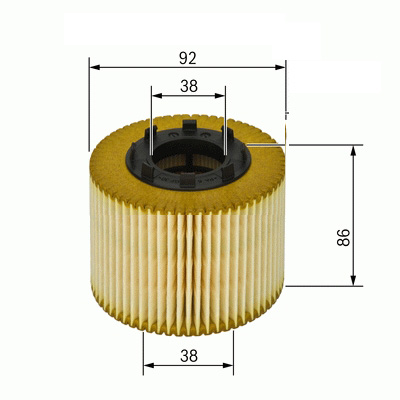 SARDES YAĞ FİLTRESİ MASTER II-III-MOVANO 00- TRAFIC II 03- -LGN II 01- -VIVARO 03- 2.2DTI-2.2DCI-2.5DCI OEM: 7701472321-7701479124-4506039 - SARDES SO889 kodlu oto yedek parça görseli