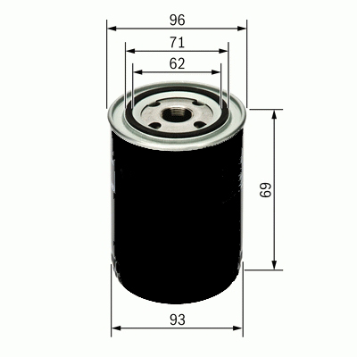 SARDES YAĞ FİLTRESİ LADA-R12 1300-R9 81-89 -R12 69-80 x 7700538153 OEM: 7700538153 - SARDES SO890 kodlu oto yedek parça görseli