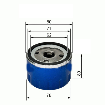SARDES YAĞ FİLTRESİ J9 MİNİBÜS W815 x 1109.75 OEM: 1109.75 - SARDES SO891 kodlu oto yedek parça görseli