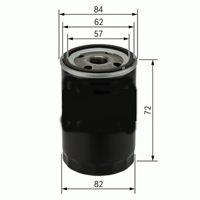 SARDES YAĞ FİLTRESİ ACCENT-ERA-ELANTRA-EXCEL-GETZ- 1.5-1.6-1.8-1.9D-2.0 TÜM MODELLER x 2630035500-2630035501-MD031805 OEM: 2630035500-2630035501-MD031805 - SARDES SO921 kodlu oto yedek parça görseli