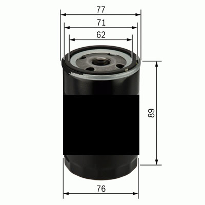 SARDES YAĞ FİLTRESİ HILUX EM. COROLLA 1.6 BENZİNLİ 2010 W711/80 x 9091503002 OEM: 9091503002 - SARDES SO961 kodlu oto yedek parça görseli