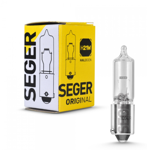 SEGER AMPUL H21W 12V 21W BAY9S STANDART YENİLEME  - SEGER 208390 kodlu oto yedek parça görseli