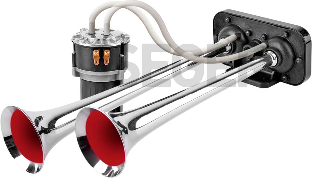 SEGER KOMPROSÖRLÜ İKİ BORULU FALA FALA KORNA 24V  - SEGER 85KH24.000.02 kodlu oto yedek parça görseli