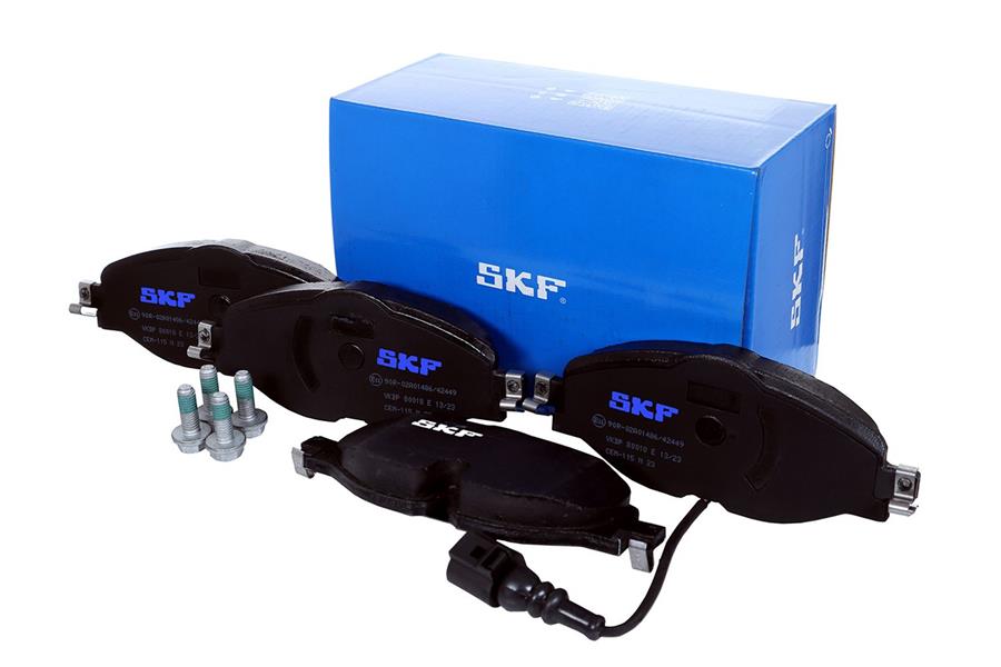 SKF ÖN BALATA GOLF7-A3-LEON-TIGUAN-PASSAT-OCTAVIA-SUPERB 12 0986TB3166 8V0698151-2K5698151-5Q0698151B OEM: 8V0698151-2K5698151-5Q0698151B - SKF VKBP80018E kodlu oto yedek parça görseli