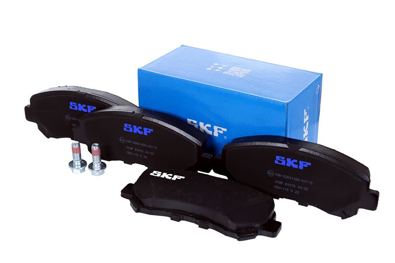 SKF ÖN FREN BALATASI RENAULT MEGANE IV 15> SCENIC IV 16> TALISMAN 15> ESPACE V 15> 1.2TCe 1.3TCe 1.5dCi 1.6dCi OEM: 410606124R-7711946205 - SKF VKBP80076 kodlu oto yedek parça görseli