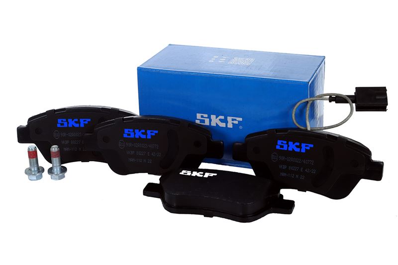 SKF ÖN BALATA DOBLO-ALBEA-LINEA-STILO-FIORINO 1.3MJTD-BIPPER-NEMO 1.4 HDI 0986TB2414 OEM: 4254.C8-77365651-77364874 - SKF VKBP80227E kodlu oto yedek parça görseli