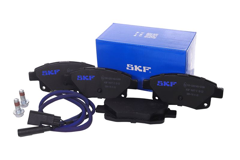 SKF ARKA FREN BALATASI TRANSIT V347-V348 06>11 FISLI OEM: ME6C1J2M008AB-6C112M008AF-1371454 - SKF VKBP90077E kodlu oto yedek parça görseli