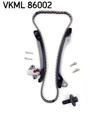 SKF EKSANTRİK ZİNCİR SETİ CAPTUR 12 CLIO IV 12 MEGANE IV 15 KADJAR 15 QASHQAI II J11 13 MEGANE III 10 PULSAR C13 14 JUKE F15 14 19 SANDERO II 12 LOGAN II MCV12 DUSTER 17 0.9 TCE 1.2 TCE 1.4 TCE OEM: 130C12345R-130249082R-150A03349R - SKF VKML86002 kodlu oto yedek parça görseli