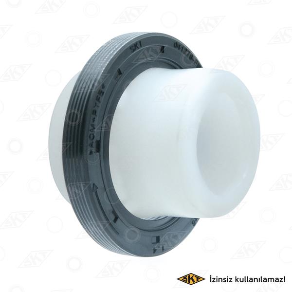 SKT EKSANTRİK MİL KEÇESİ CLIO-MGN-KNG-FLUNCE-DOKKER-DUSTER 1.4-1.6-1.5 DCİ 28x42x6 1351000Q0B-7701474149 OEM: 7701478550-7701471376-1300100QAC - SKT 041278-FP kodlu oto yedek parça görseli