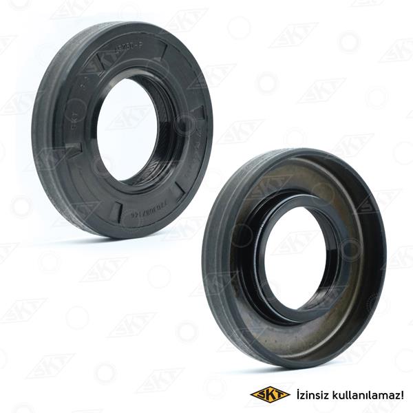 SKT ÖN TEKER KEÇESİ R9/R11 - CLIO SYMBOL 1.4-MGN 1.6 27.95x56x10 7703087146 OEM: 7703087146 - SKT 045750-P kodlu oto yedek parça görseli