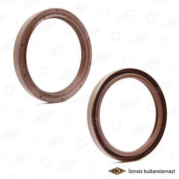 SKT KRANK KEÇESİ ARKA FIAT TOFAŞ ŞAHİN-FIAT DKŞ DOĞAN-KARTAL 1.6 ÖLÇÜ 74x90x10 OEM: 40004300 - SKT 047601-V kodlu oto yedek parça görseli