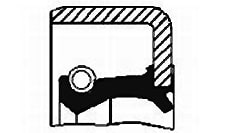 SKT MAHRUTI KECESI 50NC IVECO 75.12 80.12 85.12 85.14 M23 24 29 50 35.9 OEM: 40003713-40003710 - SKT 047655-P kodlu oto yedek parça görseli