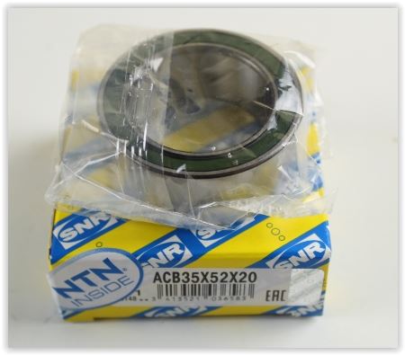 SNR KLİMA RULMANI 35x52x20 VOLKSWAGEN-HONDA 7SBU17C-PXV16 SC08-SCS08-6CA17C - SNR ACB35X52X20NTN kodlu oto yedek parça görseli