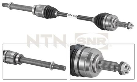 SNR AKS RENAULT: FLUENCE ELECTRİQUE OEM: 391005442R - SNR DK55056 kodlu oto yedek parça görseli