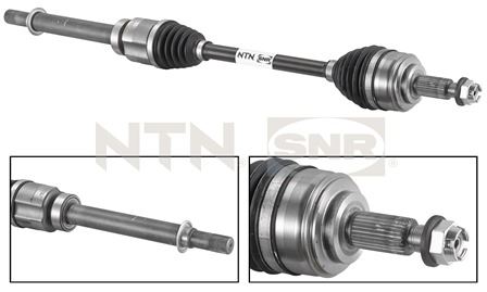 SNR SAG ON AKS RENAULT KANGOO II 08 KANGOO III 19 1.5dCi 1.6 OEM: 391001665R - SNR DK55058 kodlu oto yedek parça görseli