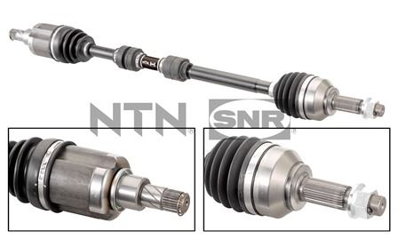 SNR KOMPLE AKS SAĞ NISSAN QASHQAI 1.6L HR16DE J10 6 vites 10-13 OTOMATİK VİTES OEM: 39100BB90C - SNR DK68015 kodlu oto yedek parça görseli