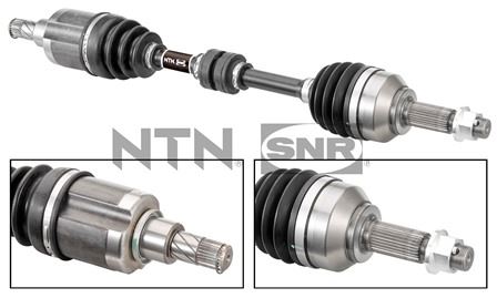 SNR KOMPLE AKS SOL NISSAN QASHQAI 1.6L HR16DE J10 6 vites 10-13 OTOMATİK VİTES OEM: 39101BB90C - SNR DK68016 kodlu oto yedek parça görseli